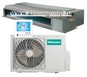 Канальный кондиционер Hisense AUD-12HX4SNL / AUW-12H4SV (комплект)